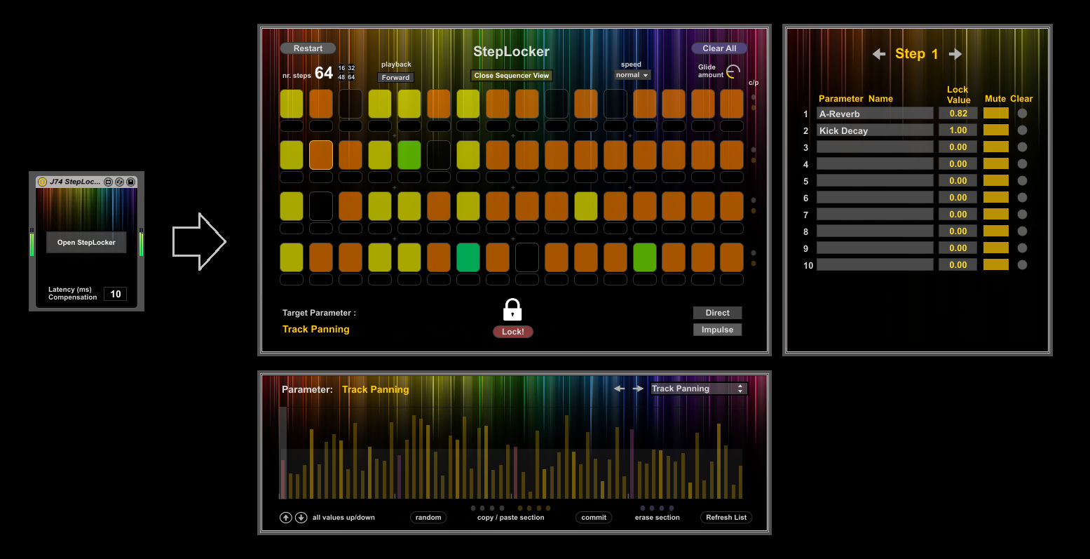 how to open step sequencer ableton